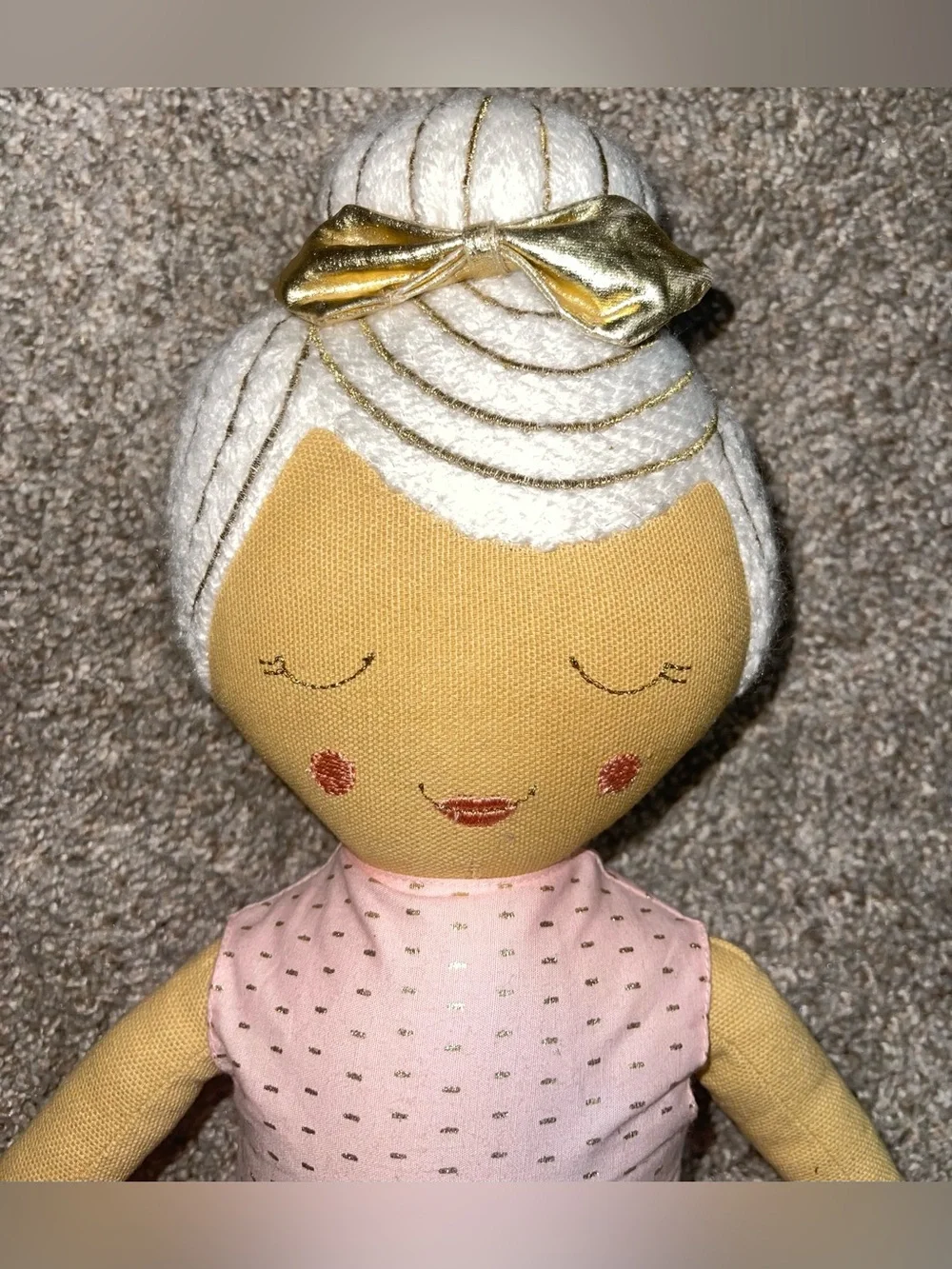 Pillowfort Ballerina plush stuffed doll 21 inch